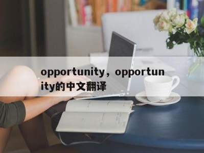 opportunity，opportunity的中文翻译