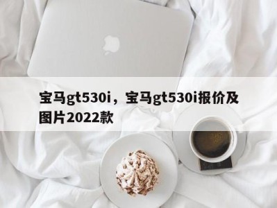 宝马gt530i，宝马gt530i报价及图片2022款