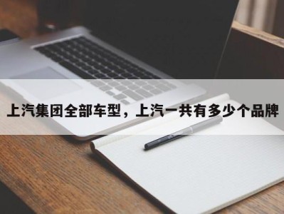 上汽集团全部车型，上汽一共有多少个品牌