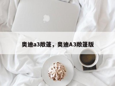 奥迪a3敞篷，奥迪A3敞篷版