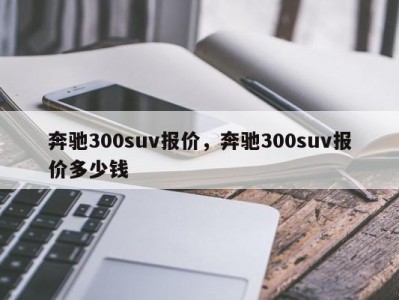 奔驰300suv报价，奔驰300suv报价多少钱