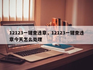 12123一键查违章，12123一键查违章今天怎么处理