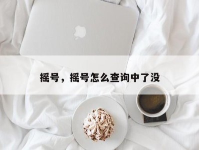 摇号，摇号怎么查询中了没