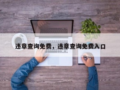 违章查询免费,违章查询免费入口