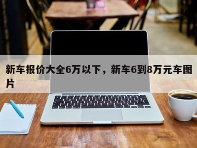 新车报价大全6万以下，新车6到8万元车图片