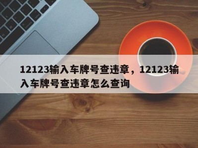 12123输入车牌号查违章，12123输入车牌号查违章怎么查询