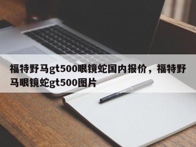 福特野马gt500眼镜蛇国内报价，福特野马眼镜蛇gt500图片