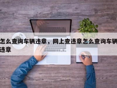 怎么查询车辆违章，网上查违章怎么查询车辆违章