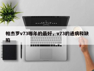 帕杰罗v73哪年的最好，v73的通病和缺陷